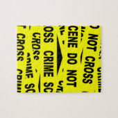 Crime Scene-tape Legpuzzel (Horizontaal)