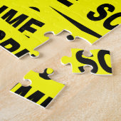 Crime Scene-tape Legpuzzel (Zijkant)
