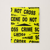 Crime Scene-tape Legpuzzel (Verticaal)