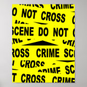Crime Scene-tape Poster (Voorkant)