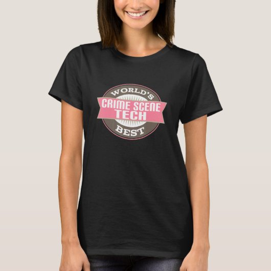 Crime Scene Tech T-shirt (Voorkant)