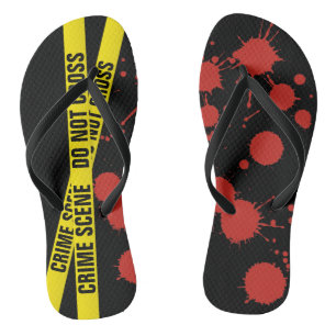 Crime Scene Teenslippers