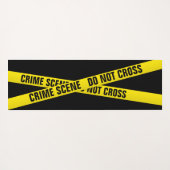 Crime Scene Yogamat (Achterkant (horizontaal))