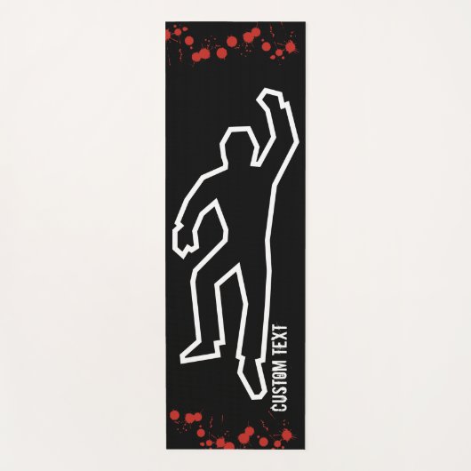 Crime Scene Yogamat (Voorkant)