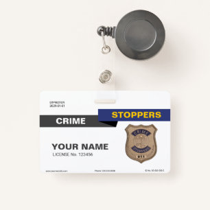 Crime Stoppers-badge Badge