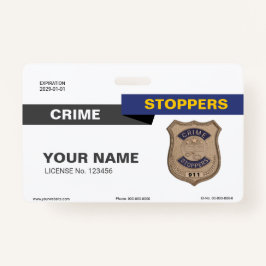 Crime Stoppers-badge Badge