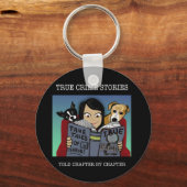 Crime Stories Sleutelhanger (Voorkant)