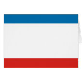 Crimea Flag (Voorkant Horizontaal)