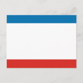 Crimea Flag Briefkaart (Voorkant)
