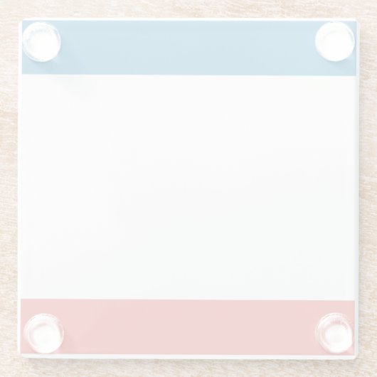 Crimea Flag Glazen Onderzetter (Achterkant)