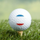 Crimea Flag Golfballen (Insitu Shirt)