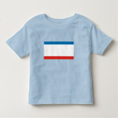 Crimea Flag Kinder Shirts (Voorkant)