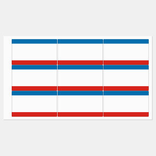 Crimea Flag Labels