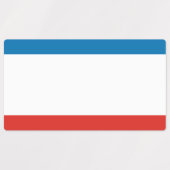 Crimea Flag Labels (Design 1)