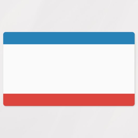 Crimea Flag Labels (Design 1)