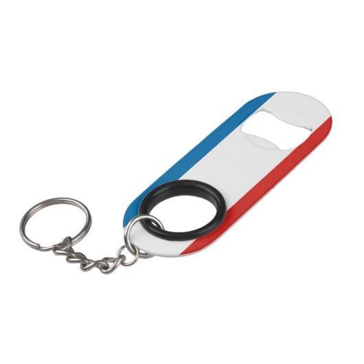 Crimea Flag Mini Flessenopener (Voorkant Gekanteld)