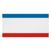 Crimea Flag Perfect Poster (Voorkant)
