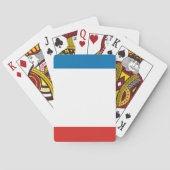 Crimea Flag Pokerkaarten (Achterkant)