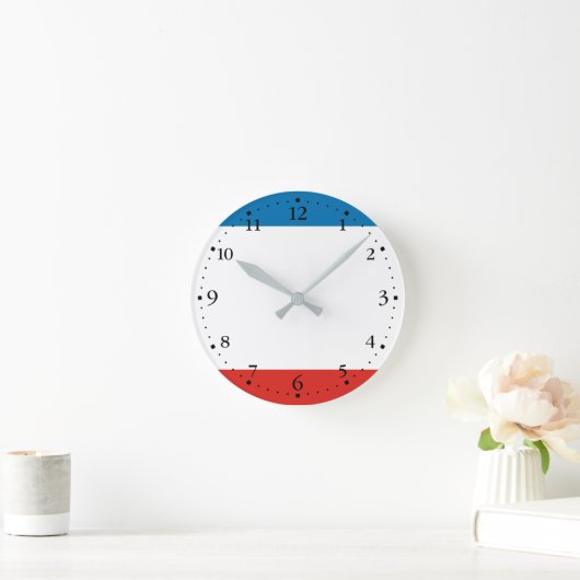 Crimea Flag Ronde Klok (Huis)