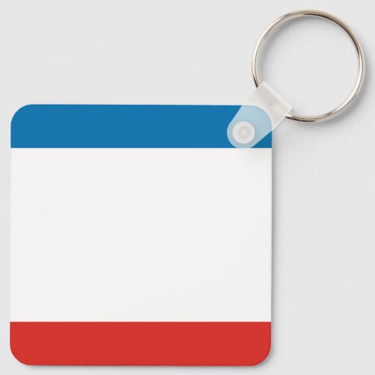 Crimea Flag Sleutelhanger (Achterkant)