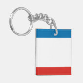 Crimea Flag Sleutelhanger (Voorkant Links)
