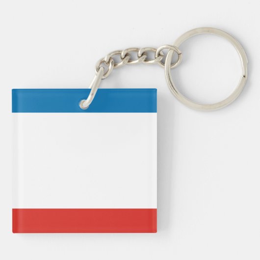 Crimea Flag Sleutelhanger (Achterkant)