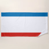 Crimea Flag Strandlaken (Voorkant)