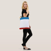 Crimea Flag Tote Bag (Op model)