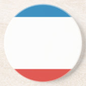 Crimea Flag Zandsteen Onderzetter (Voorkant)
