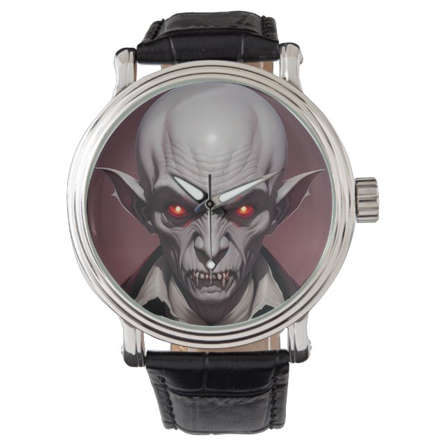 Crimewave Nosferatu Horloge (Voorkant)