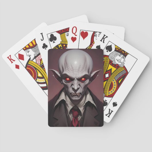 Crimewave Nosferatu Pokerkaarten (Achterkant)