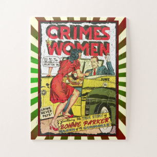 Criminaliteit door vrouwen #1 Hoesje van het strip Legpuzzel