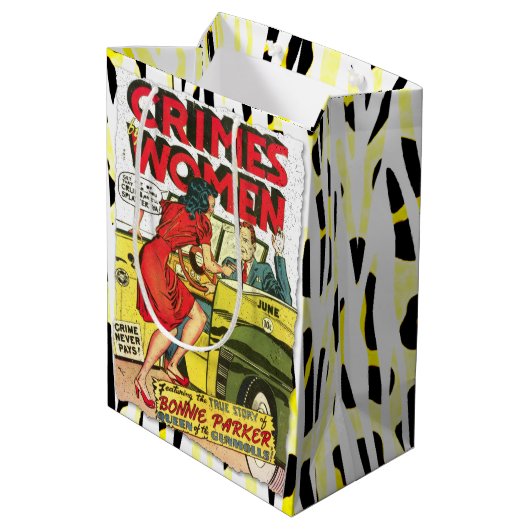 Criminaliteit door vrouwen #1 Hoesje van het strip Medium Cadeauzakje (Achterkant Gekanteld)
