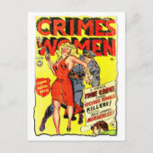 Criminaliteit door vrouwen #2 Hoesje van het strip Briefkaart (Voorkant)