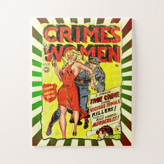 Criminaliteit door vrouwen #2 Hoesje van het strip Legpuzzel (Verticaal)