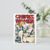 Criminaliteit door vrouwen #3 Hoesje van het strip Briefkaart (Staand voorkant)