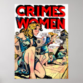 Criminaliteit door vrouwen Jailbreak  komieken Poster (Voorkant)