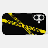 Criminaliteitscène Case-Mate iPhone Case (Achterkant (horizontaal))
