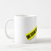 CRIMINALITEITSCENE KRUIST NIET KOFFIEMOK (Links)