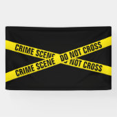 Criminaliteitscène Spandoek (Horizontaal)