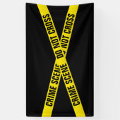 Criminaliteitscène Spandoek (Verticaal)