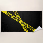 Criminaliteitscène Strandlaken (Voorkant)