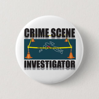 CRIMINALITEITSONDERZOEK RONDE BUTTON 5,7 CM
