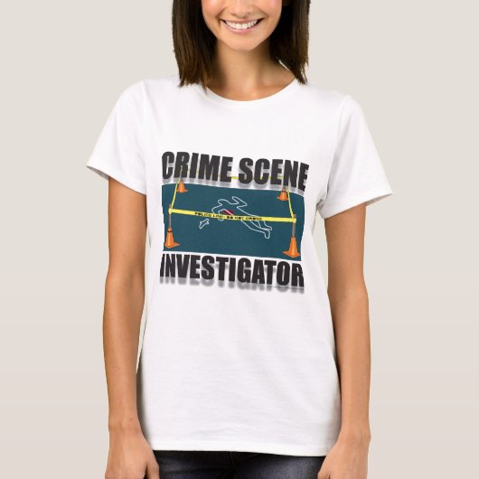 CRIMINALITEITSONDERZOEK T-SHIRT (Voorkant)