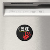 crimineel-criminele vingerafdrukken Magneet (Insitu (Vaatwasser))