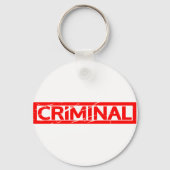 Crimineel Stempel Sleutelhanger (Achterkant)