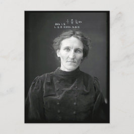  crimineel zwart-wit foto Foto Briefkaart