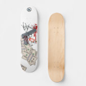 criminele bedoeling skateboard (Voorkant)