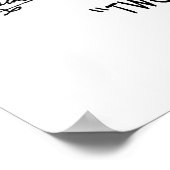 Criminele Cartoon 5495 Poster (Hoek)