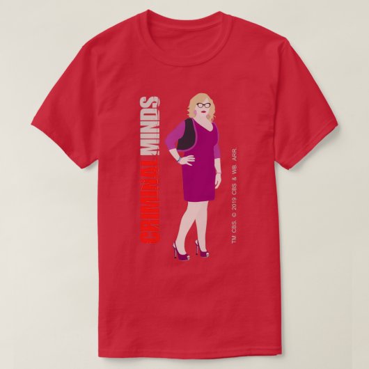 Criminele Minds Garcia 6 T-shirt (Design voorkant)